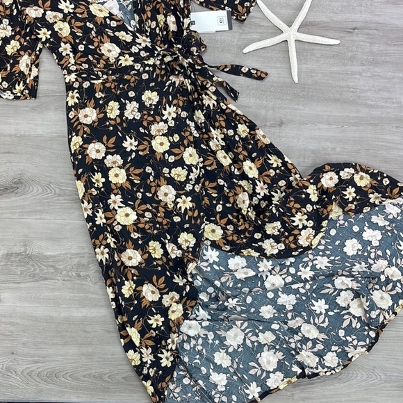 🔆RIP CURL🔆 SUNSET HAZE WRAP DRESS - Picture 5 of 11